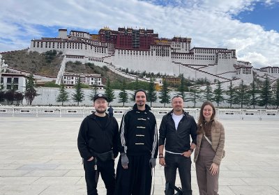 Traveler photo: Group photo in front of the Potala Palace, the most iconic landmark of Tibet. (August 2026)	