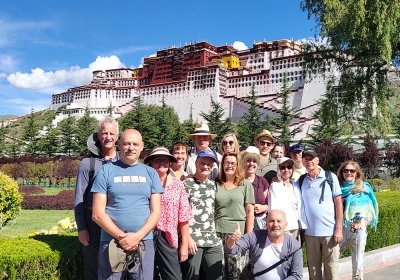 Traveler photo: Despite the rainy season, August still brings many clear days to explore Lhasa’s highlights like the Potala Palace. (August 2025)