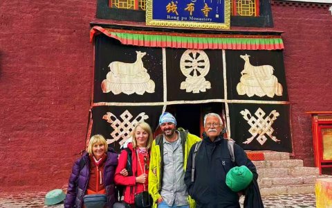 Traveler photo: Rongbuk Monastery, the world’s highest monastery near Mount Everest. (August 2026)