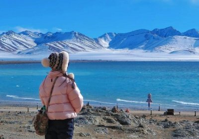 Traveler photo: The stunning blue water of Namtso lake, one of the three holy lakes in Tibet. (December 2025)	
