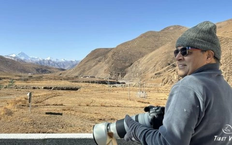 Traveler photo: Having a great view of Mount Everest on the way to Everest Base Camp. (February 2025)