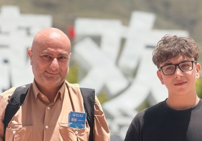 Traveler photo: Welcoming our beloved guest at Lhasa Gongga airport with the traditional white Hada. (July 2026)	