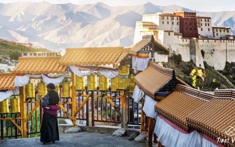 Traveler photo: Enjoy a stunning view of Shigatse city from Tashilhunpo Monastery, one of the largest monasteries in Tibet. (July 2025)