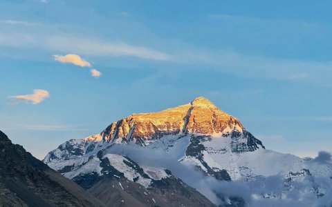 Traveler photo: Sunset over Mount Everest. (June 2026)