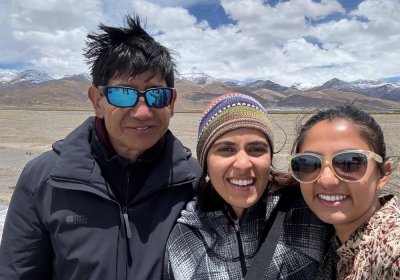 Traveler photo: Guests smiling and enjoying every moment on a small group tour through Tibet. (June 2026)	