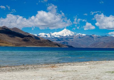Traveler photo: The stunning blue water of Yamdrok lake, one of the three holy lakes in Tibet and just 2 hours drive from Lhasa. (June 2026)	