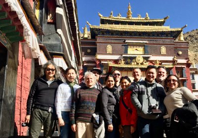 Traveler photo: Today's tour brings us to visit the largest Tashilhunpo Monastery in Shigatse. (March 2024)