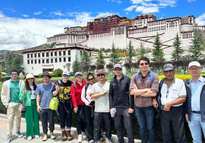 Traveler photo: The weather in Lhasa is really nice and the Potala Palace is also magnificent.(March 2024)