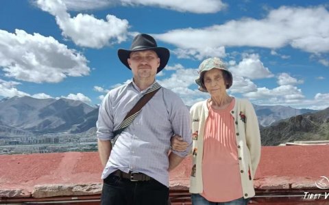 Traveler photo: Drepung Monastery is one of the best places to get a bird’s-eye view of Lhasa City. (May 2025)