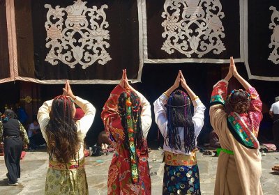 Traveler photo: Touring Jokhang Temple with our guide, capturing memories in its golden halls. (May 2025)