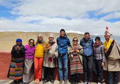 Traveler photo: Interaction with local Tibetans is a great way to learn about Tibet tradition and culture during a Tibet tour. (May 2026)	