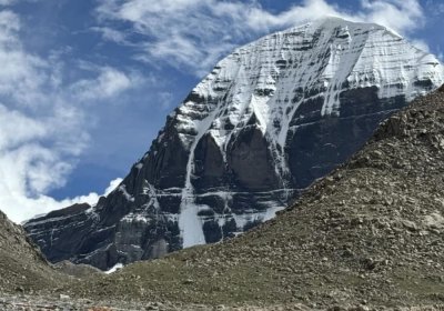 Traveler photo: May's weather provides clear views of Mt. Kailash. (May 2025)