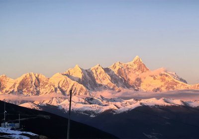 Traveler photo:The clear views of Mountain Namcha Barwa in May, the highest mountain in eastern Tibet. (May 2026)	