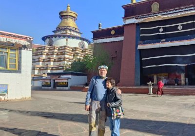 Traveler photo: Palcho Monastery, or Pelkhor Choede, blends Han, Tibetan, and Nepali architectural styles. (May 2025)