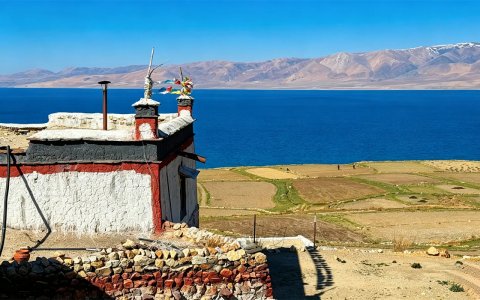 Traveler photo: Tibetan lakes are not just natural wonders, they are also great sites for pilgrimage and meditation. (May 2026)	