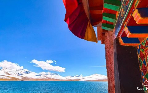 Traveler photo: The beautiful scenery of Lake Manasarovar, the holiest lake in Tibet. (October 2025)