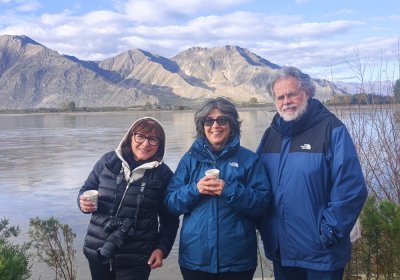 Traveler photo: A precious moment along the shore of the Lhasa River. (October 2026)