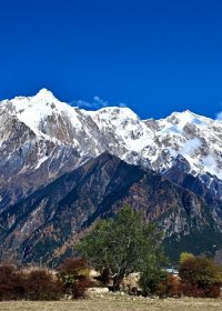 Traveler photo: A clear view of Mount Namcha Barwa, the highest mountain in eastern Tibet. (October 2026)