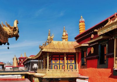 Traveler photo: The golden roof of Jokhang Temple, the spiritual heart of Tibet. (September 2026)