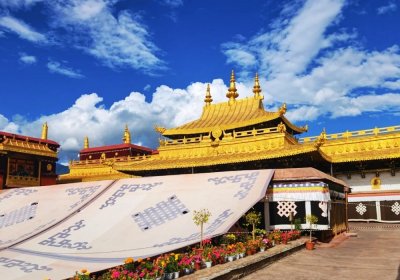 Traveler photo: The golden roof of Jokhang Temple, the spiritual heart of Tibet. (September 2026)
