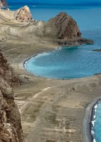 Traveler photo: Namtso Lake framed by the famous Holy Elephant Mountain. (September 2026)