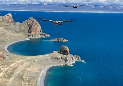 Traveler photo: Stunning views of holy Namtso Lake from the northern shore. (September 2026)