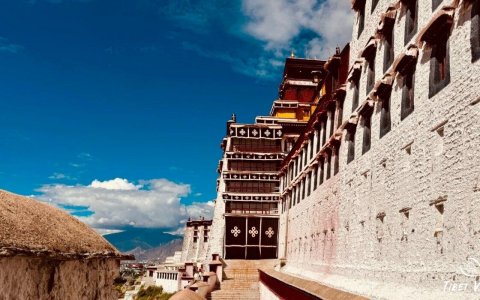 Traveler photo: Perched on Red Hill, the Potala Palace is Tibet’s most iconic landmark. (September 2025)