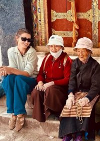 Traveler photo: Encountering local Tibetans while exploring a Tibetan monastery. (September 2026)