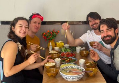 Traveler photo: Enjoying delicious Tibetan food to refuel for further exploration. (September 2026)