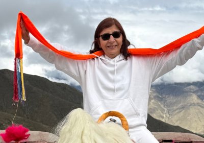 Traveler photo: Taking photos with decorated Tibetan yaks is great fun. (September 2026)