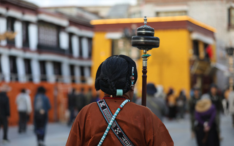 Barkhor Street Photography
