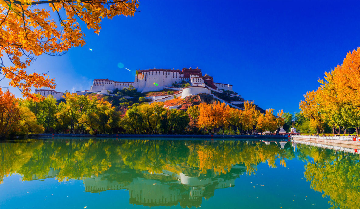 Potala Palace in Autumn
