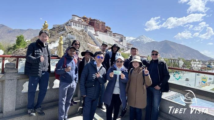 Potala Palace samll group tour in winter