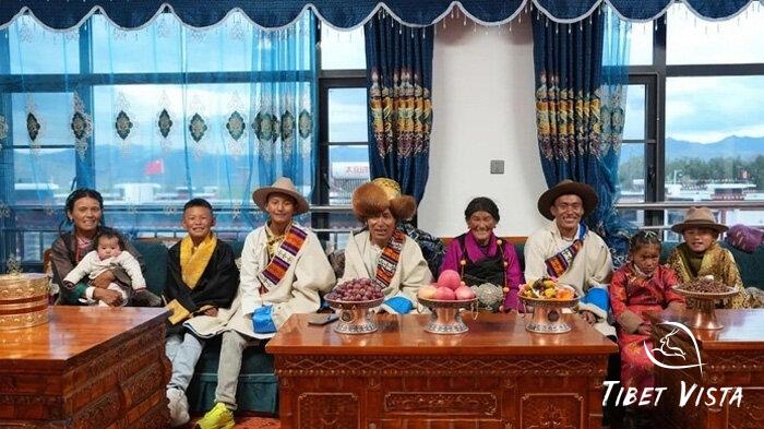 the new houses in the villages of Shigatse