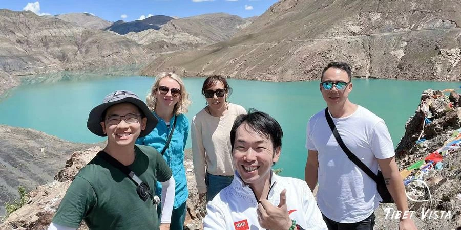 Manla Reservoir in Shigatse