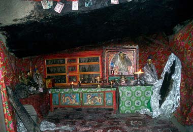 Milarepa cave is the site of the celebrated philosopher’s meditation.