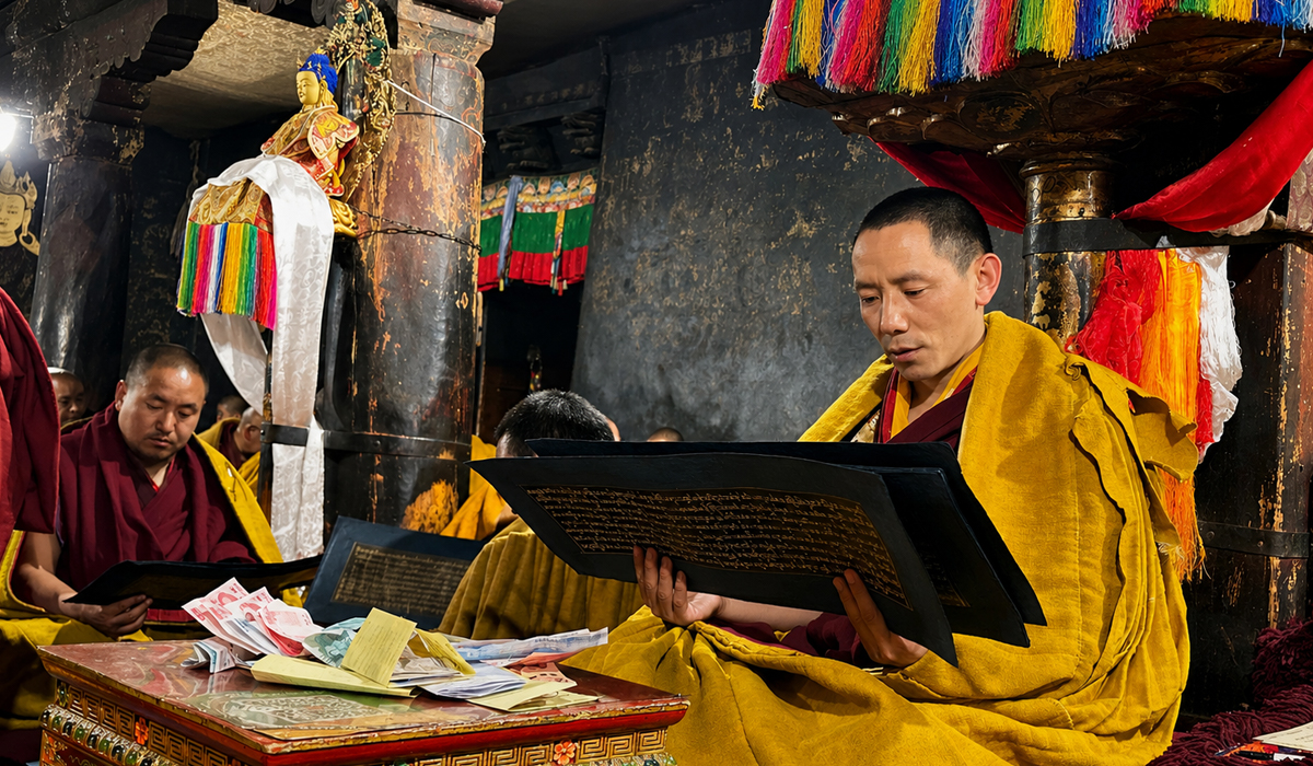 Tashilhunpo Monastery Monks
