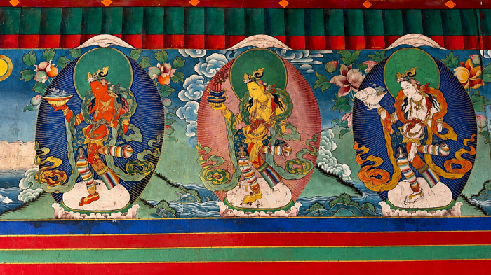 Tashilhunpo Monastery Mural