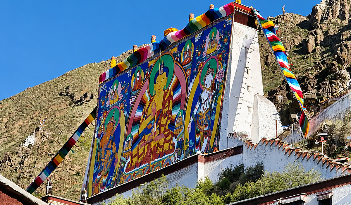 Tashilhunpo Monastery Thangka Festival
