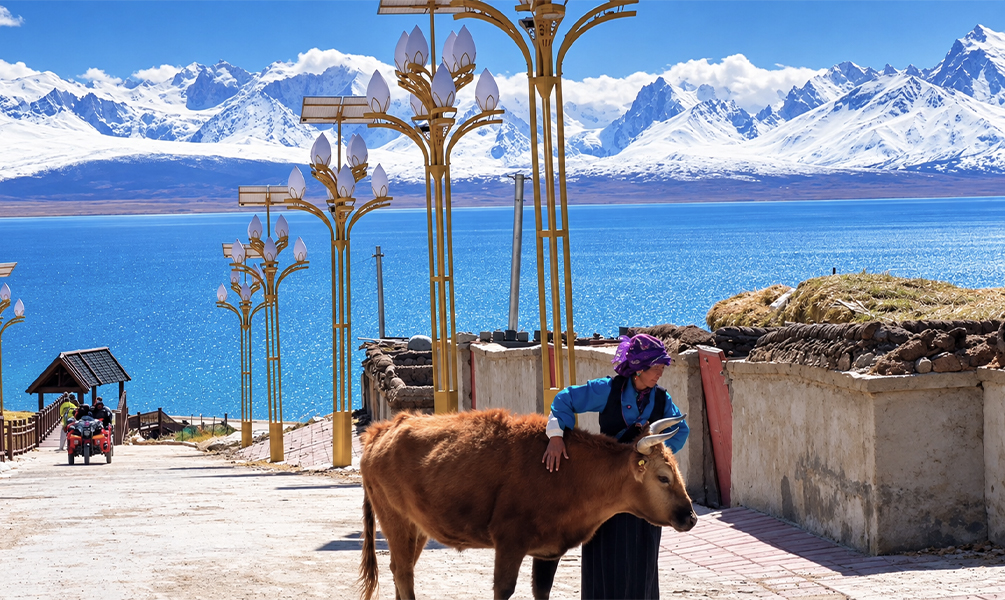 Local Tibetan village