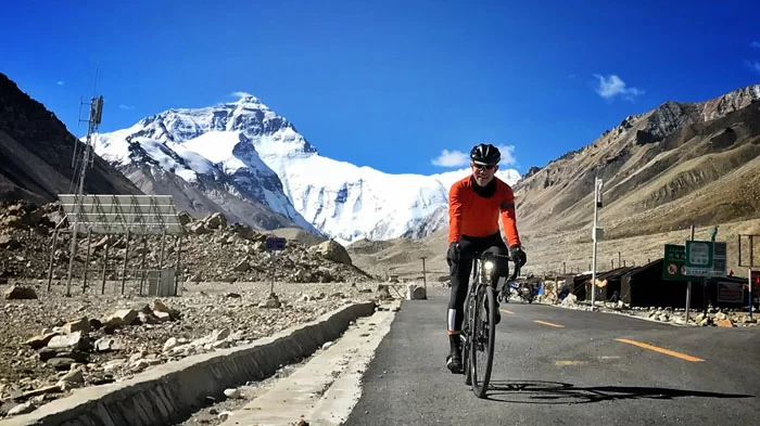 Kathmandu to Lhasa bicycling tour via Tibet Everest Base Camp