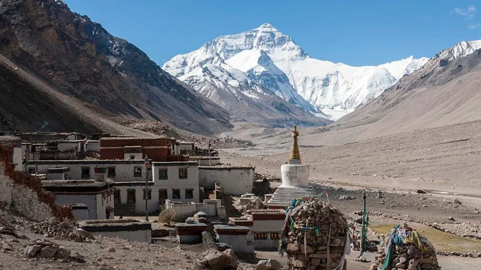The Tibet Rongbuk Monastery
