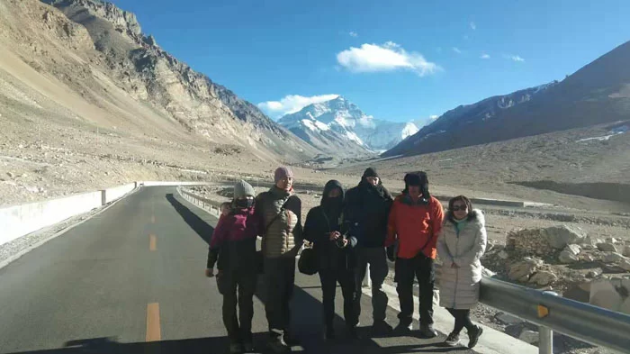 Tibet Everest Base Camp winter tour