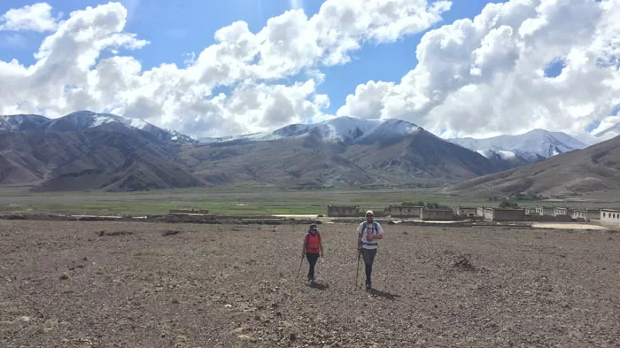 The Tibet Shalu to Nartnag trekking tour