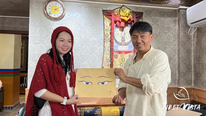 Try your hand at Tibetan Thangka painting
