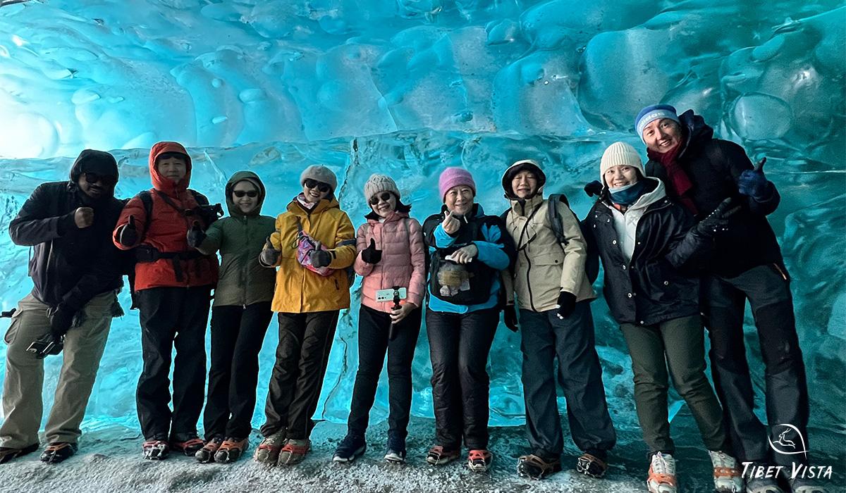 Our Guests at Laigu Glacier
