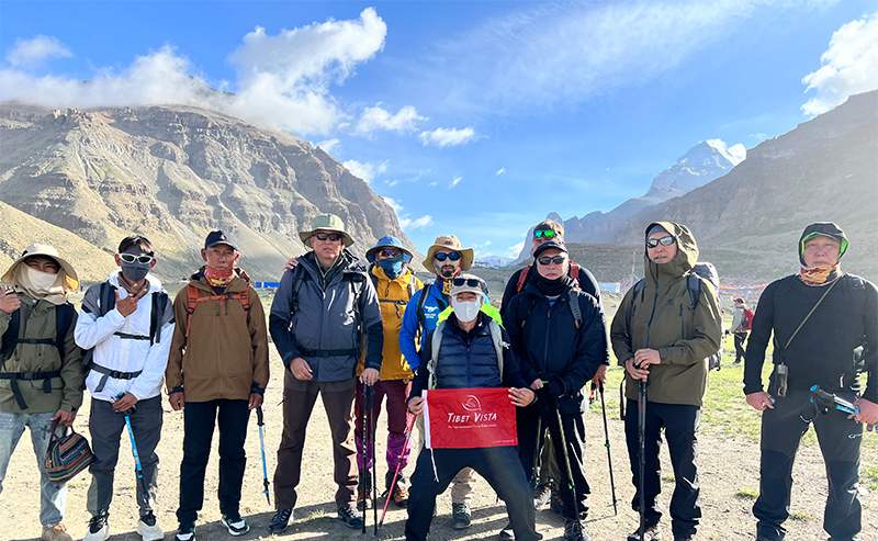 Kora around Mount Kailash during Saga Dawa festival.