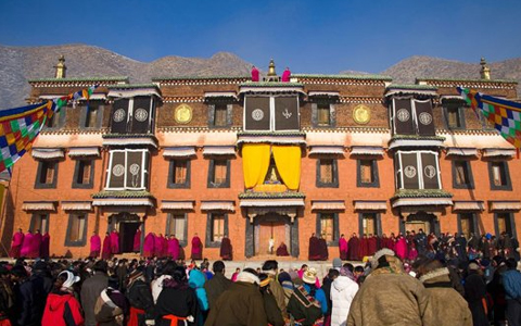 Labrang Monastery in Amdo Tibetan Area