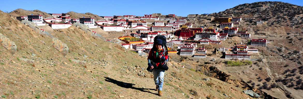 5 Days Lhasa Winter Tour and Pilgrimage Trekking Path