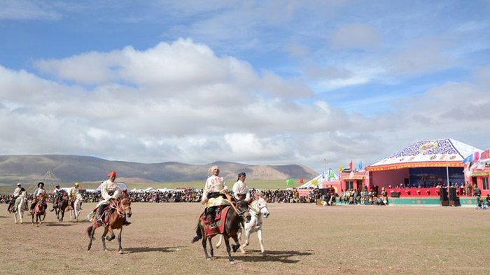 Horse Racing Festival in Nagqu